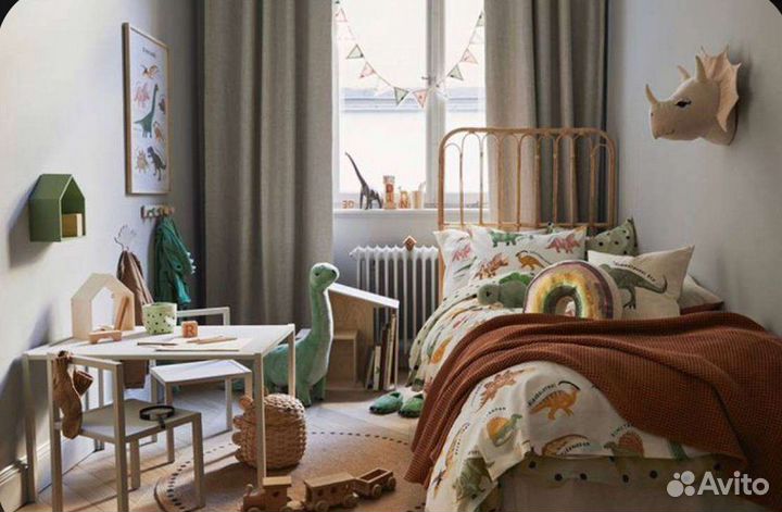 Постельное белье детское hm новое динозавры