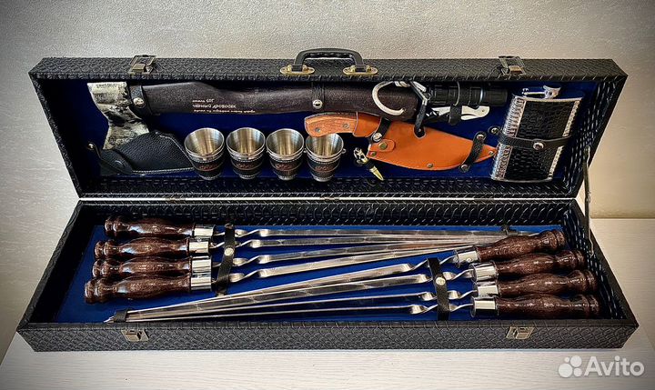 Шашлычный набор в кейсе