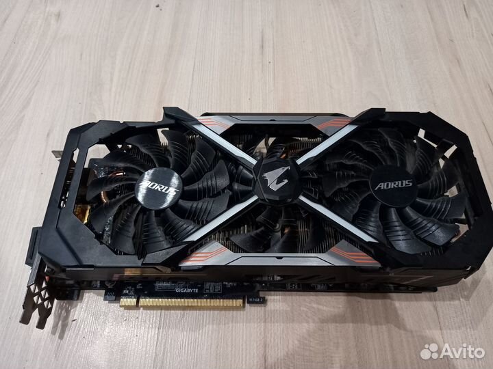Видеокарта Gigabyte aorus GeForce GTX 1080 Ti