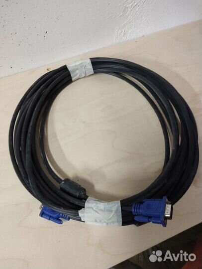 Кабель от монитора к системному блоку 10м и 5м