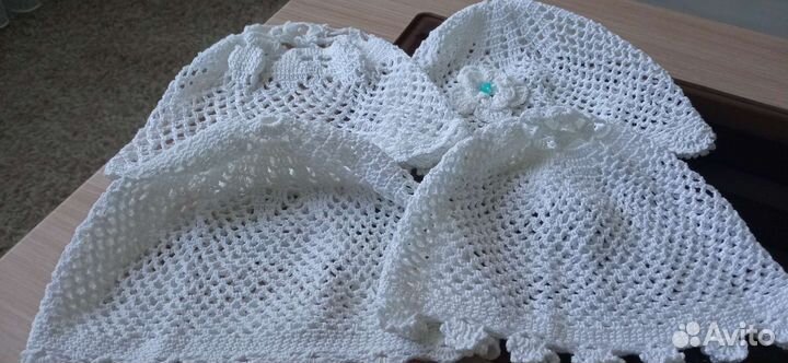 Детские шапочки для девочек ручной работы