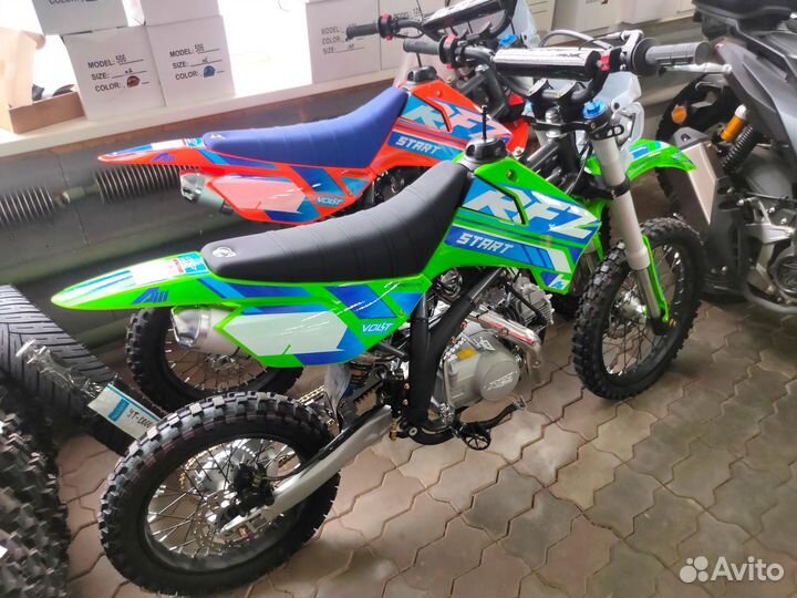 Pitbike Apollo RFZ Start 125LE: Мощность и надежность для подростков, надежная сборка
