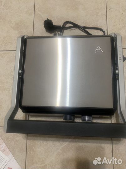 Электрогриль новый