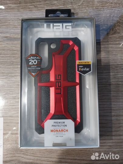 Бампер для Samsung S22 UAG monarch
