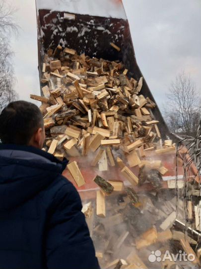 Дрова. Колотые