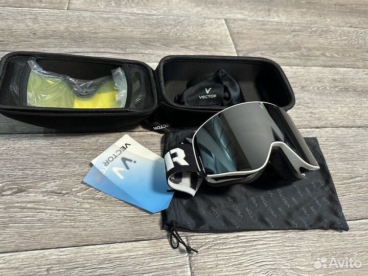 Горнолыжные очки Vector магнитные