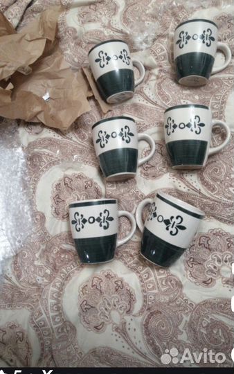 Набор кружек керамика