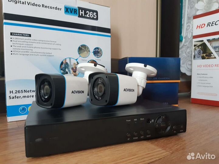 Видеонаблюдение комплект 5 мегапикселе