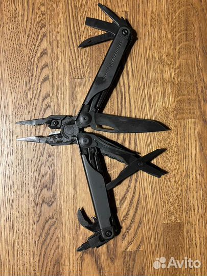 Мультитул leatherman surge black molle sheath