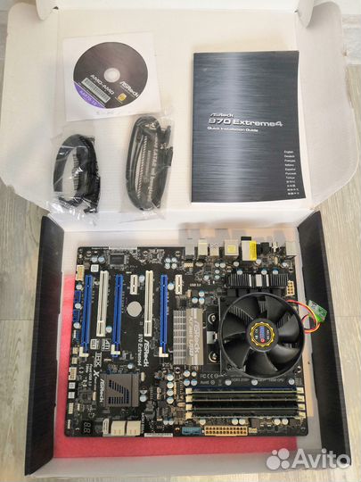 Asrock 970 Extreme4 + Phenom x6 ii 1035t+DDR3 14GB