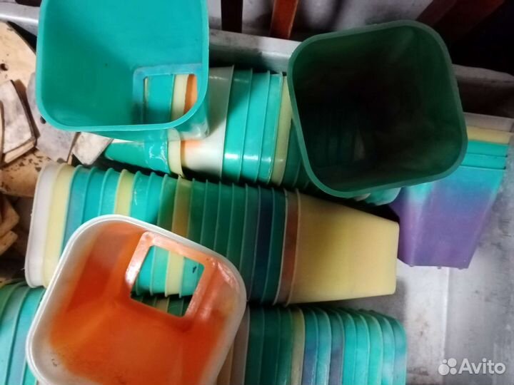 Многоразовые пластиковые стаканы для рассады