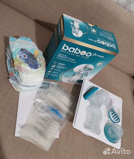 Молокоотсос ручной baboo