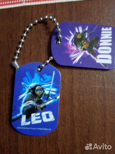 Жетончики черепашки ниндзя