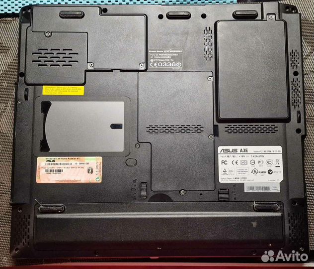 Ноутбук asus на запчасти
