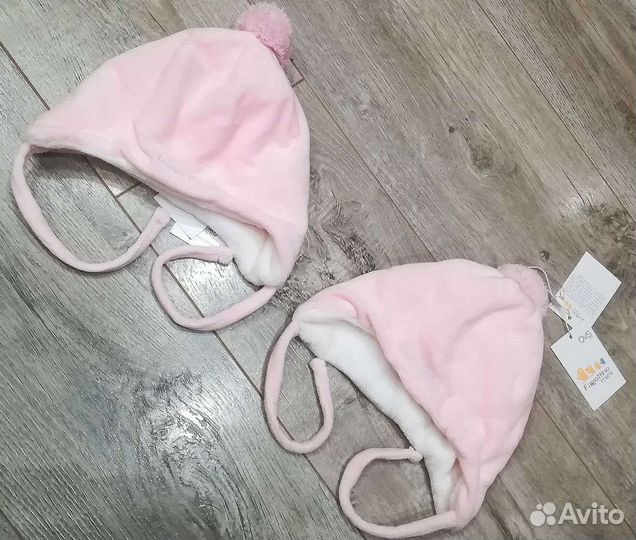 Новые шапочки на малышек