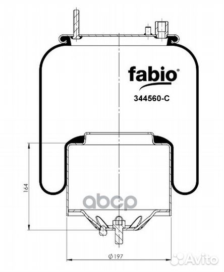 Пневмопод.со стак.1шп.М10 2шп.D9,8