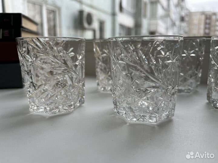 Хрустальные стопки СССР