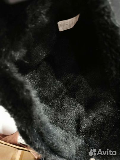 Шапка- ушанка чёрная