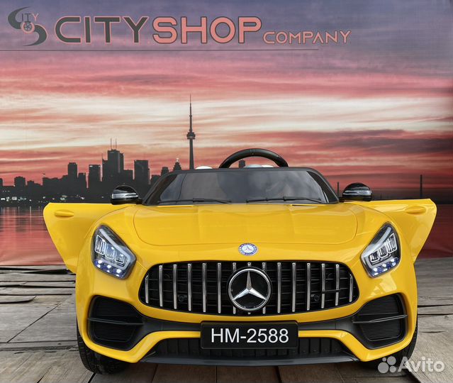 Двухместная машинка детская