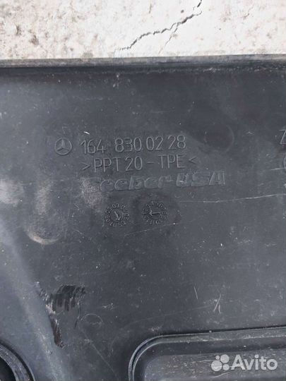 Жабо на Mercedes w164