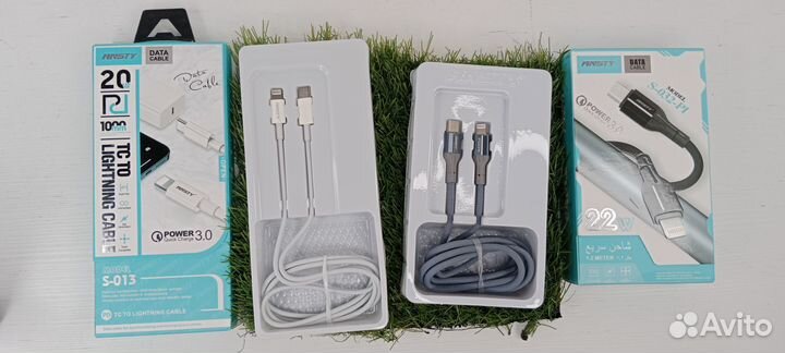 Кабель для iPhone 20-22Вт Ansty