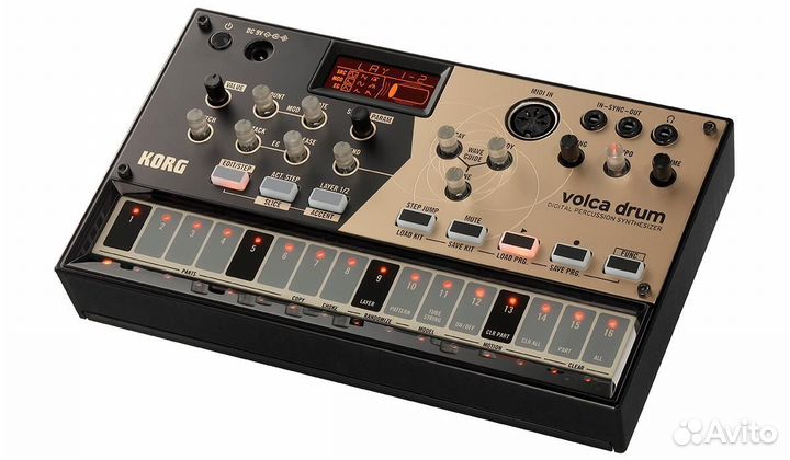 Korg Volca Drum синтезатор драммашина