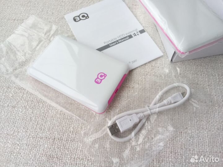 Переносной жёсткий диск HDD 750 Gb