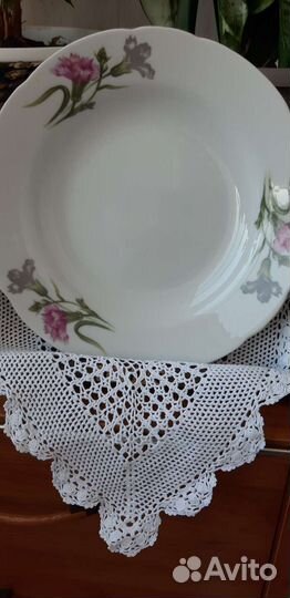 Тарелки СССР japan шишки, гвоздики