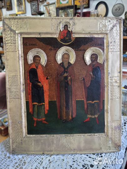 Икона 3 святых
