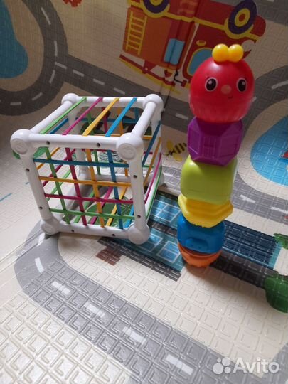 Кубик сортер монтессори