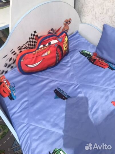 Комплект шторы и 2 покрывала+ тюль