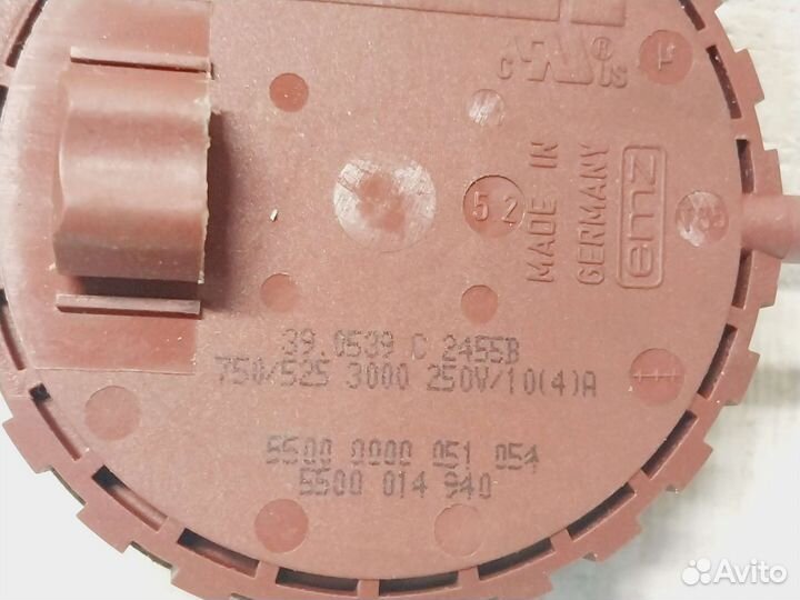 Прессостат стиральной машины Bosch Siemens