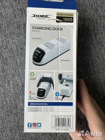 Зарядная станция для геймпадов ps5
