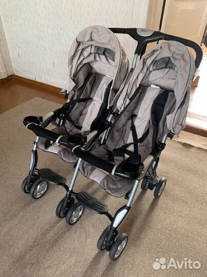 Коляска - трость jetem для двойняшек