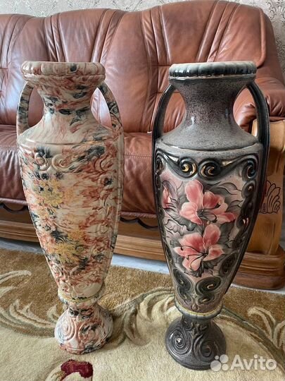 Ваза напольная керамическая