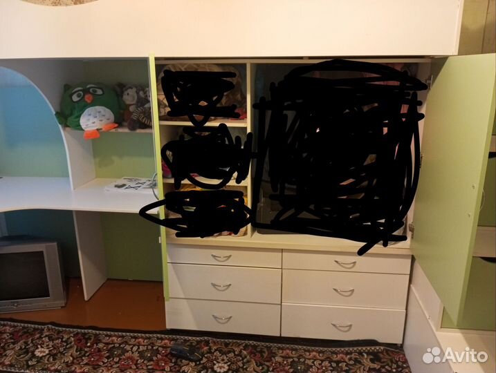 Кровать детская подростковая