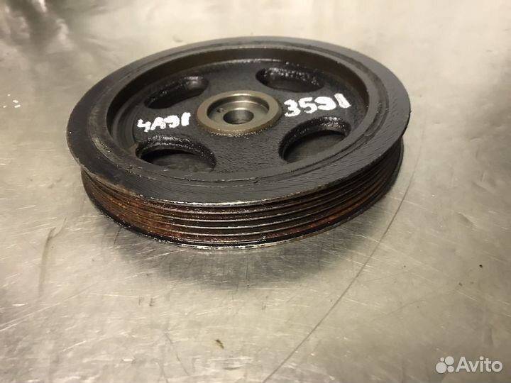 Шкив коленвала 4a90-92 Mitsubishi Lancer Colt ASX