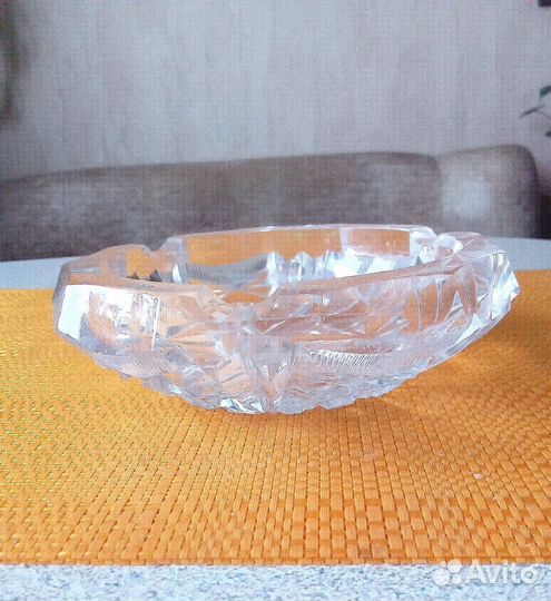 Пепельница хрусталь. Подарок