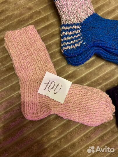 Носки вязаные ручной работы