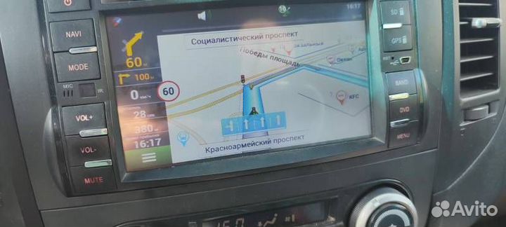 Магнитола 2 din с рамкой на паджеро 4