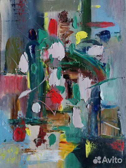 Картина маслом ручная работа