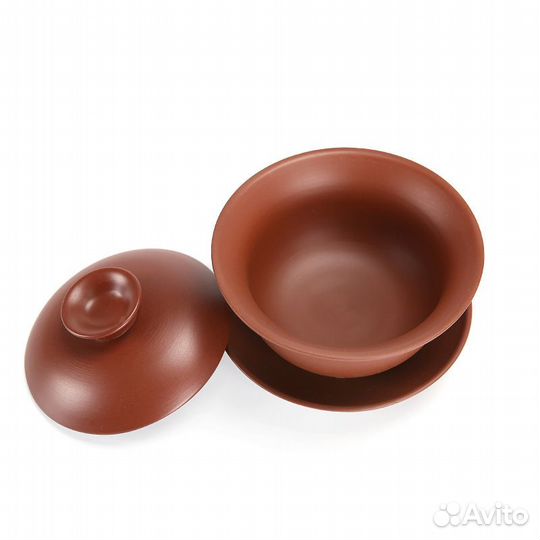 Гайвань для чая из фиолетовой глины