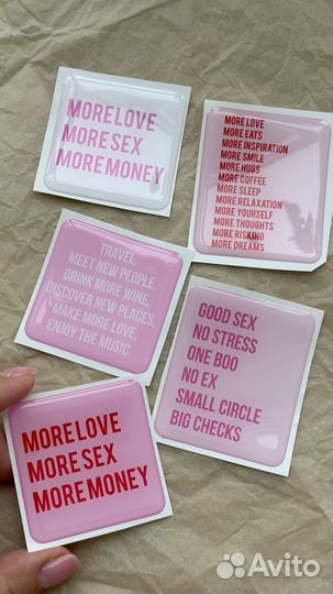 3D стикеры на телефон с вашим дизайном