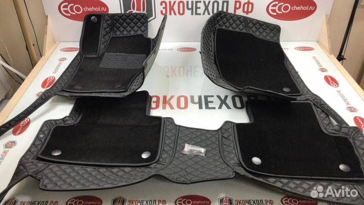 3D Коврики Lexus Салон Багажник из Экокожи