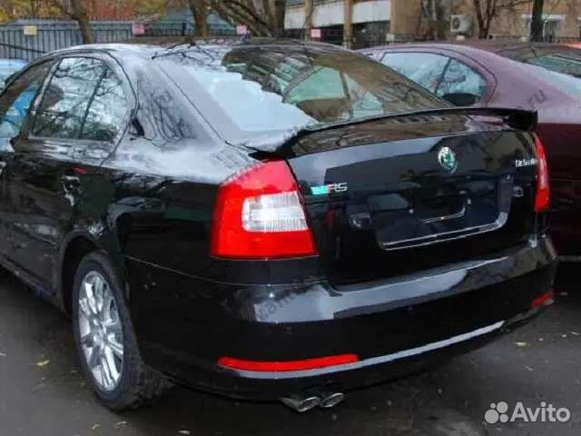 Спойлер Skoda Octavia Rs чёрный
