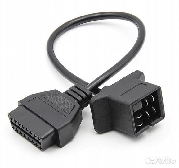 Переходник Chrysler 6 pin - OBD II 16 pin