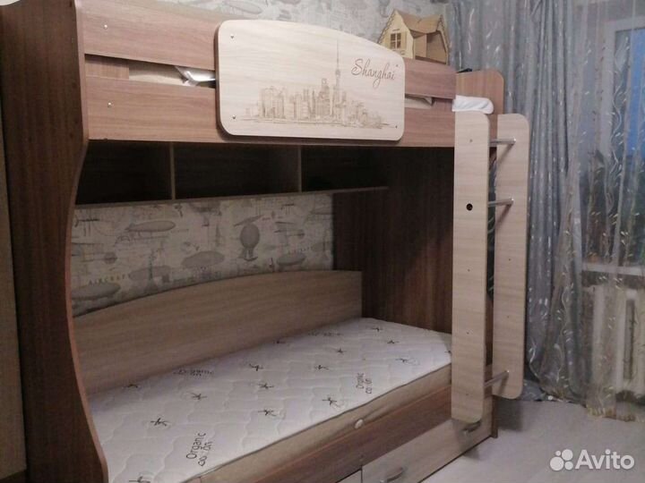 Двухъярусная кровать для детей бу