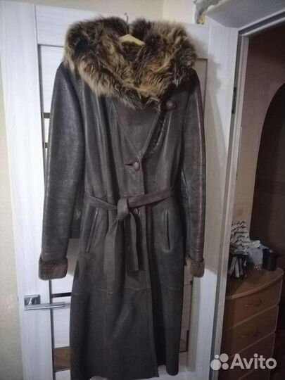 Дубленка натуральная женская 50 размер