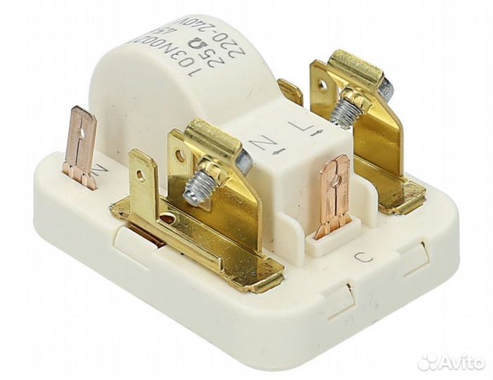 Реле напряжения, пусковое, тепловое холодильника