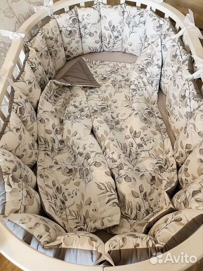 Бортики в кроватку